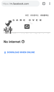 Android Trick Dinosaur Game