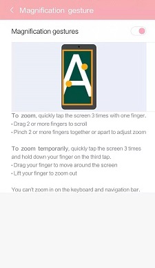 Android Trick Screen Magnifer