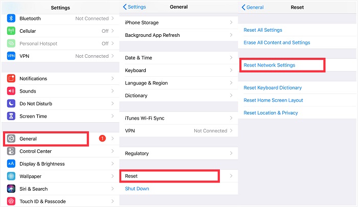 Check iOS network Connection