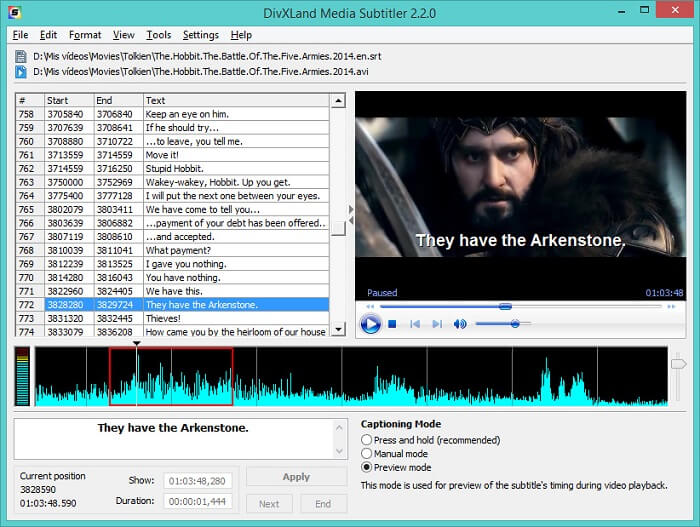 Divxland Media Subtitler