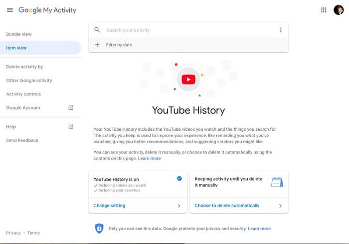 Fixed How to Automatically Delete YouTube Watch and Search History