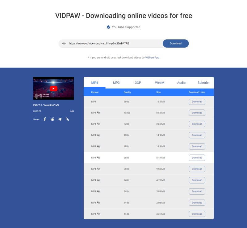 vidpaw for pc