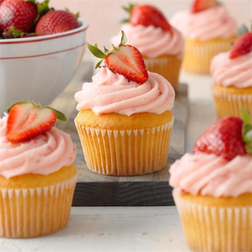 Strawberry Cupcakes