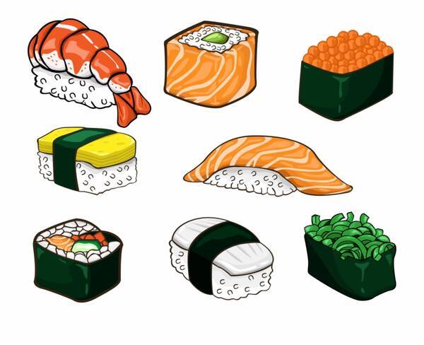 Sushi Ingredients