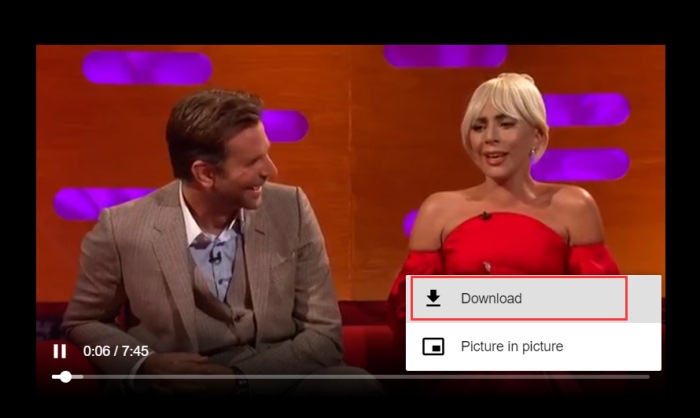 Tap Download to Save The Graham Norton video