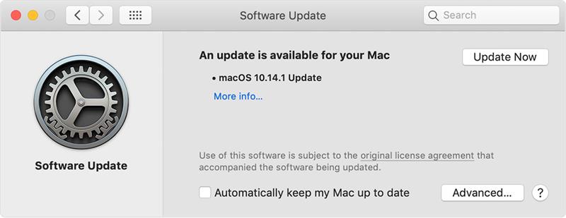 Update Graphics Driver on Mac